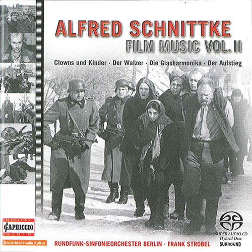 SCHNITTKE, A.: Film Music, Vol. 2 - Clowns and Kids / The Waltz / The Glass Harmonica / The Ascent (Berlin Radio Symphony, Strobel)