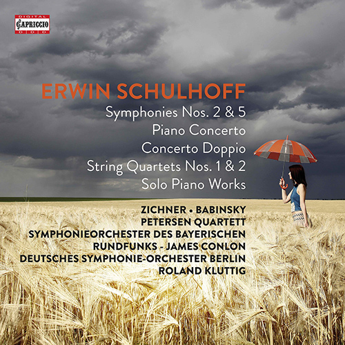 SCHULHOFF, E.: Symphonies Nos. 2 and 5 / Piano Concerto No. 2 / String Quartets Nos. 1 and 2 (Zichner, Zoon, Kluttig, Petersen Quartet) (6-CD Box Set)