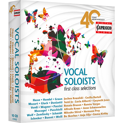 CAPRICCIO 40 YEAR ANNIVERSARY - Vocal Soloists (10-CD Box Set)