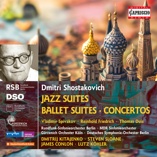 SHOSTAKOVICH, D.: Jazz Suites / Ballet Suites / Concertos (Spivakov, Friedrich, Duis, Kitayenko, Sloane, Conlon, Köhler) (3-CD Box Set)