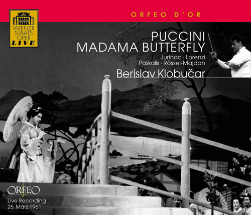 PUCCINI, G.: Madama Butterfly [Opera] (Jurinac, Lorenzi, Paskalis, Rössel-Majdan, Vienna State Opera Chorus and Orchestra, Klobučar)