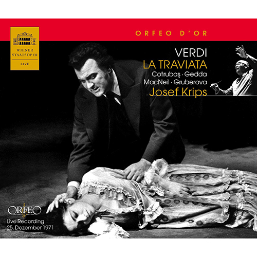 VERDI, G.: Traviata (La) [Opera] (Cotrubaș, Gedda, MacNeil, Gruberová, Vienna State Opera Chorus and Orchesra, J. Krips)