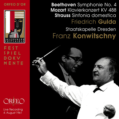 Concerto and Orchestral Music - BEETHOVEN, L. van / MOZART, W.A. / STRAUSS, R. (Gulda, Staatskapelle Dresden, Konwitschny) (1961)