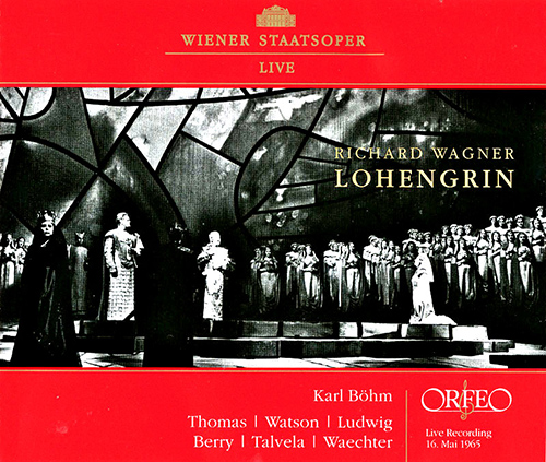 WAGNER, R.: Lohengrin [Opera] (J. Thomas, C. Watson, C. Ludwig, Berry, Talvela, Waechter, Vienna State Opera Chorus and Orchestra, K. Böhm)