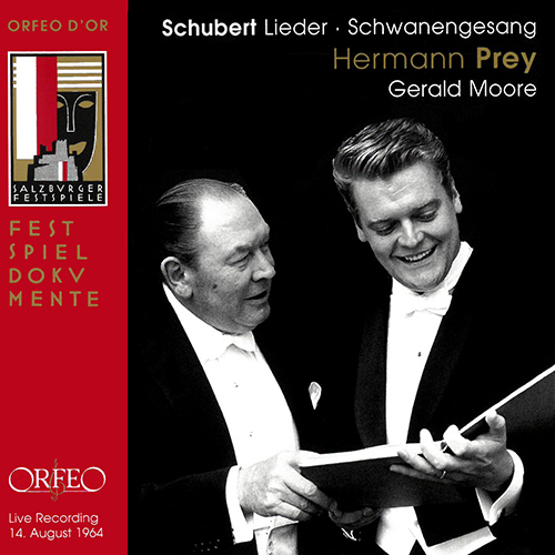SCHUBERT, F.: Lieder - Schwanengesang / Der Sänger / Im Abendrot / Harfenspieler (Prey, G. Moore) (1964)