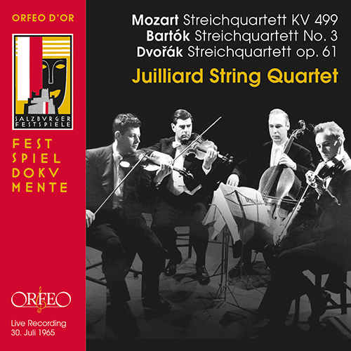 MOZART, W.A. / BARTÓK, B. / DVOŘÁK, A.: String Quartets (Juilliard String Quartet)