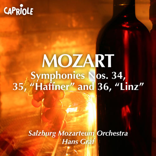 MOZART, W.A.: Symphonies Nos. 34-36 (Salzburg Mozarteum, Graf)