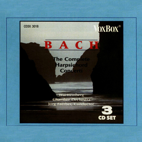 BACH, J.S.: Harpsichord Concertos (Complete) (Jaccottet, Sartoretti, Württemberg Chamber Orchestra, Faerber)