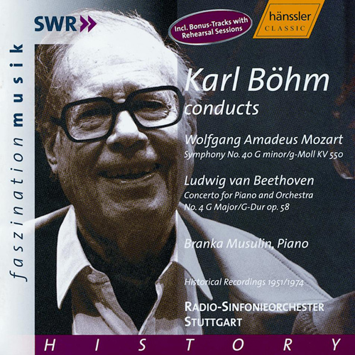 MOZART: Symphony No. 40 / BEETHOVEN: Piano Concerto No. 4