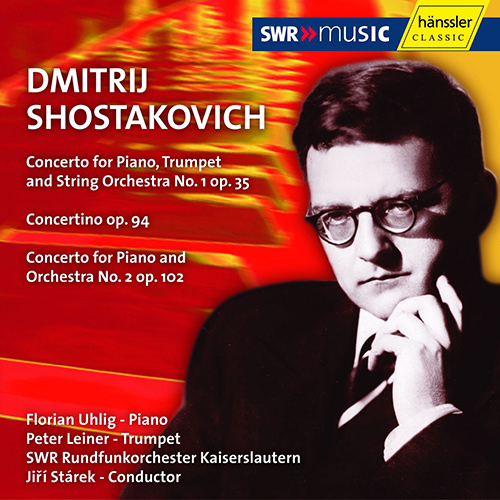 SHOSTAKOVICH, D.: Piano Concertos Nos. 1 and 2 / Concertino, Op. 94 (Uhlig, South West German Radio Symphony, Stárek)