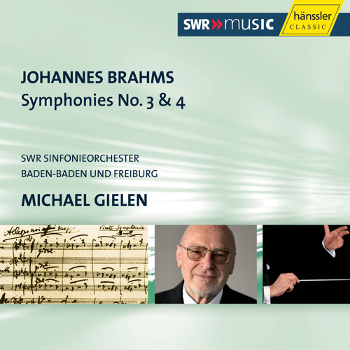 BRAHMS: Symphonies Nos. 3 and 4