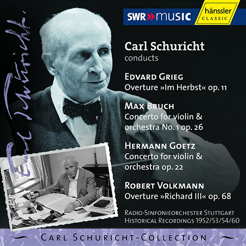 GRIEG, E.: In Autumn / BRUCH, M.: Violin Concerto No. 1 / GOETZ, H.: Violin Concerto (1952 / 1953 / 1954 / 1960)