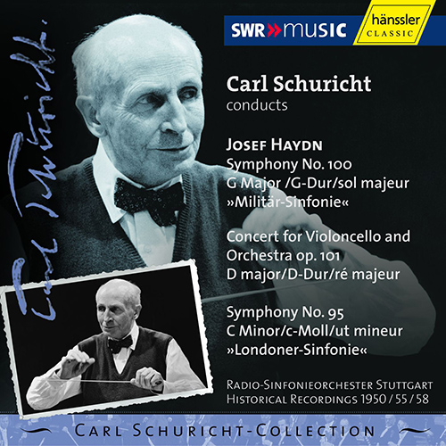 HAYDN: Symphonies Nos. 95 and 100 / Cello Concerto (1950 / 1955 / 1958)