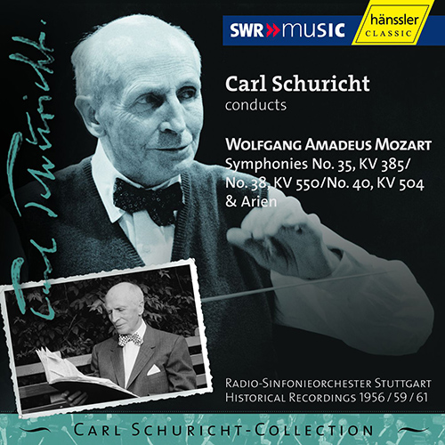 MOZART: Symphonies Nos. 25, 28, and 40 and Arias (1956 / 1959 / 1961)