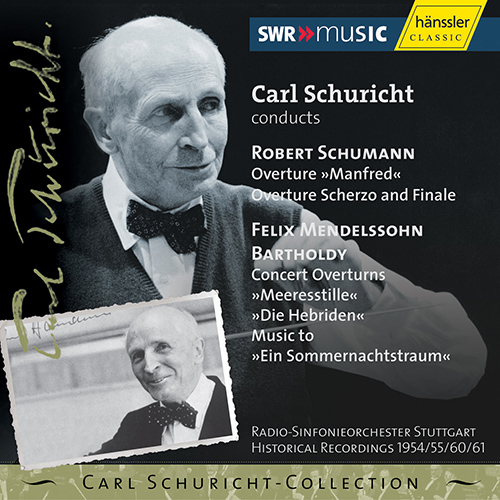 SCHUMANN, R. / MENDELSSOHN: Overtures (1954 / 1955 / 1960 / 1961)