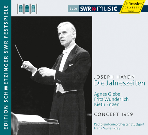 HAYDN, J.:  Jahreszeiten (Die) (Giebel, Wunderlich, Engen, Muller-Kray) (Schwetzinger Festspiele Edition, 1959)