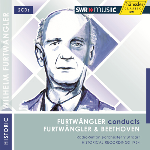 FURTWANGLER, W.: Symphony No. 2 / BEETHOVEN, L. van: Symphony No. 1 (Stuttgart Radio Symphony, Furtwangler) (1954)
