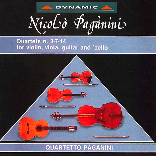 PAGANINI: 15 Quartets for Strings and Guitar (The), Vol. 2
