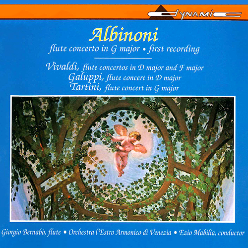 ALBINONI, T. / VIVALDI, A. / GALUPPI, B. / TARTINI, G.: Flute Concertos (Bernabo, L'Estro Armonico Orchestra, Mabilia)