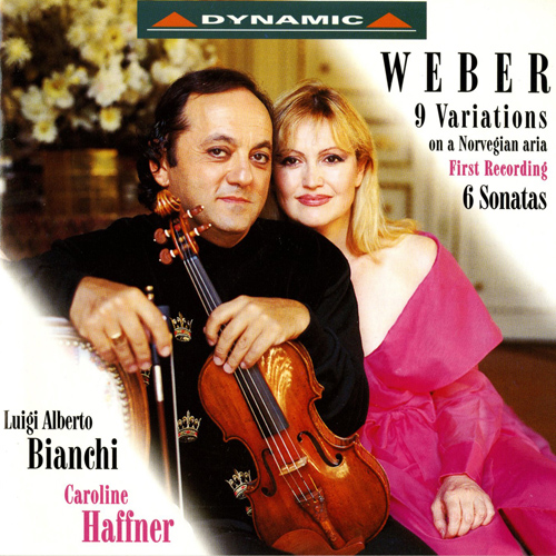 WEBER: 9 Variations in D Minor on a Norwegian Air / 6 Sonatas