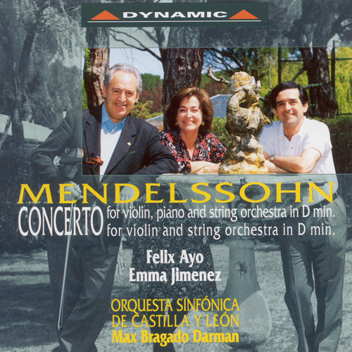 MENDELSSOHN, Felix: Violin Concerto in D Minor / Concerto for Violin and Piano (Ayo, E. Jimenez, Castilla y León Symphony, Bragado-Darman,)
