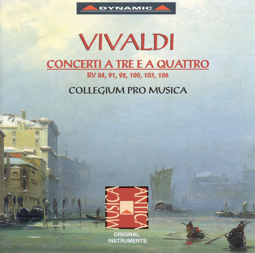 VIVALDI, A.: Chamber Concertos, RV 84, 91, 92, 100, 103 and 106