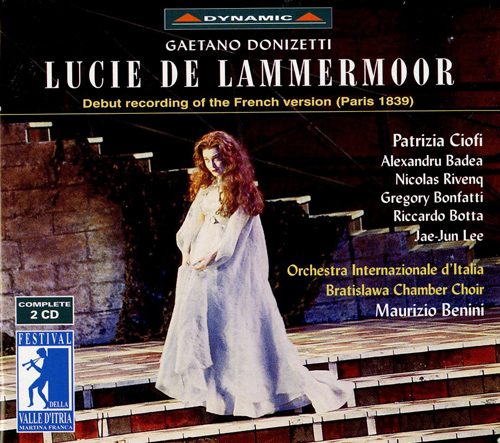 DONIZETTI: Lucie de Lammermoor (Lucia di Lammermoor) (1893 French version)