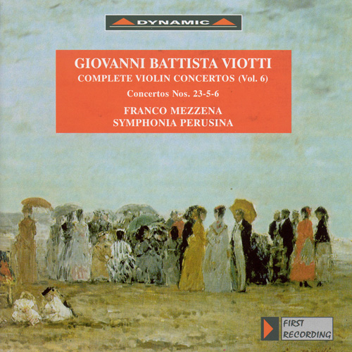 VIOTTI, G.B.: Violin Concertos (Complete), Vol. 6 (Mezzena, Symphonia Perusina)