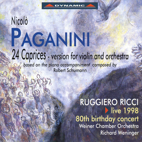 PAGANINI: 24 Caprices (arr. for violin and orchestra)