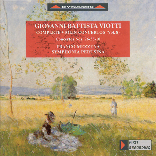 VIOTTI, G.B.: Violin Concertos (Complete), Vol. 8 (Mezzena, Symphonia Perusina)