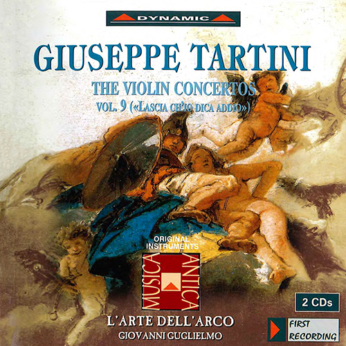 TARTINI, G.: Violin Concertos, Vol.  9 (L'Arte dell'Arco) - D. 13, 42, 45, 54, 70, 109, 110, 115, 123, 125