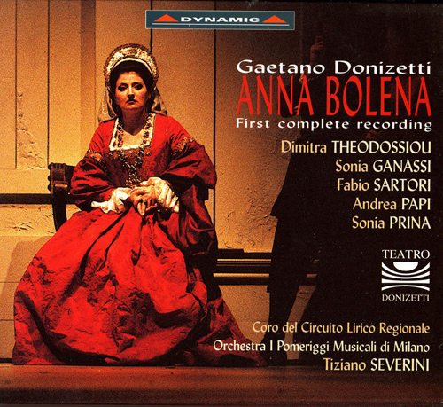 DONIZETTI: Anna Bolena [Opera] (Theodossiou, Ganassi, Sartori, Papi, Teatro Donizetti, Severini)
