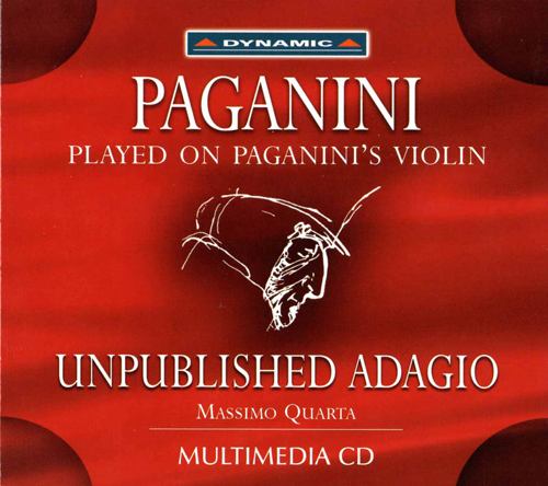 PAGANINI, N.: Adagio for Violin and Orchestra in E Major, MS 49 (Quarta, Genoa Carlo Felice Theater Orchestra)