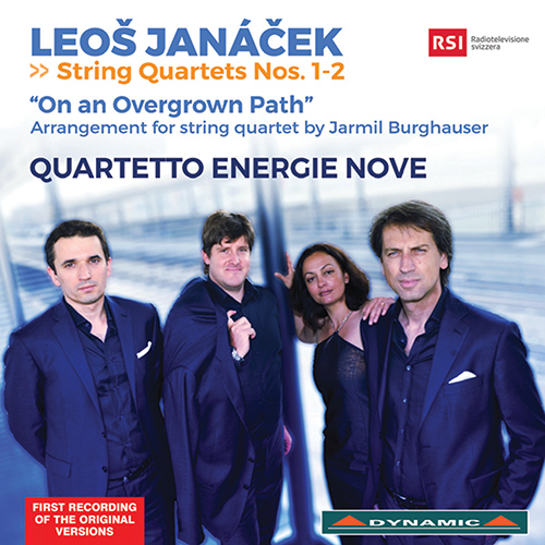 JANÁČEK, L.: String Quartets Nos. 1 and 2 / On the Overgrown Path (arr. J. Burghauser) (Quartetto Energie Nove)