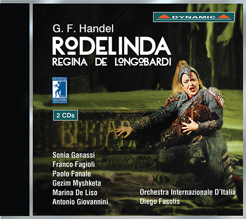 HANDEL, G.F.: Rodelinda [Opera] (Ganassi, Fagioli, Fanale, Myshketa, Orchestra Internazionale d'Italia, Fasolis)