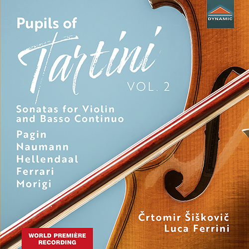 Violin and Harpsichord Recital: Siskovic, Crtomir / Ferrini, Luca - PAGIN, A.-N. / NAUMANN, J.G. / HELLENDAAL, P. (Pupils of Tartini, Vol. 2)