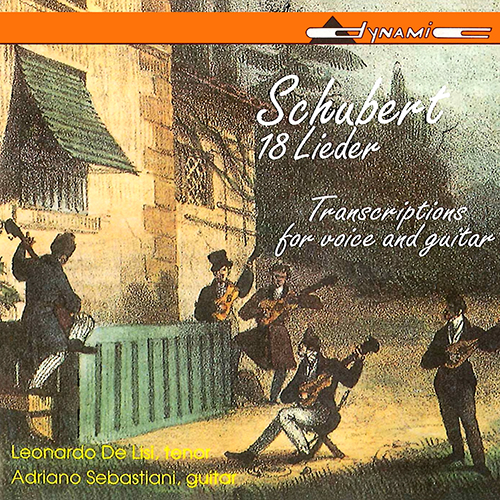 SCHUBERT, F.: 18 Lieder (arr. for voice and guitar)