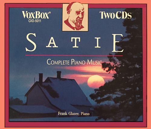 SATIE, E.: Piano Music (Complete) (Glazer)