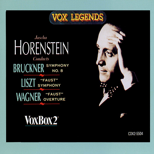 BRUCKNER, A.: Symphony No. 8 (1890 edition, ed. L. Nowak) / LISZT, F.: Faust Symphony / WAGNER, R.: A Faust Overture (Horenstein)