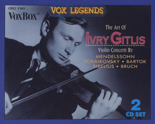 Violin Concertos - MENDELSSOHN, Felix / TCHAIKOVSKY, P.I. / BARTÓK, B. / SIBELIUS, J. / BRUCH, M. (The Art of Ivry Gitlis)
