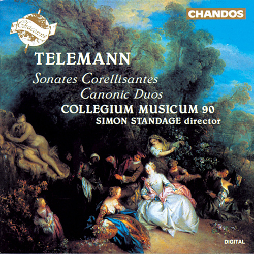 TELEMANN, G.P.: 6 Sonates corellisantes / 12 Canons melodieux, ou 6 Sonates en duo (excerpts) (Collegium Musicum 90, Standage)