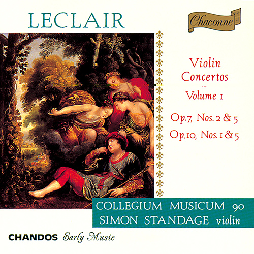 LECLAIR, J.M.: Violin Concertos, Vol. 1 (Standage, Collegium Musicum 90)