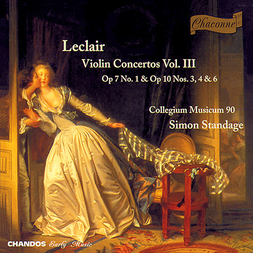 LECLAIR, J.-M.: Violin Concertos, Vol. 3 (Standage, Collegium Musicum 90)