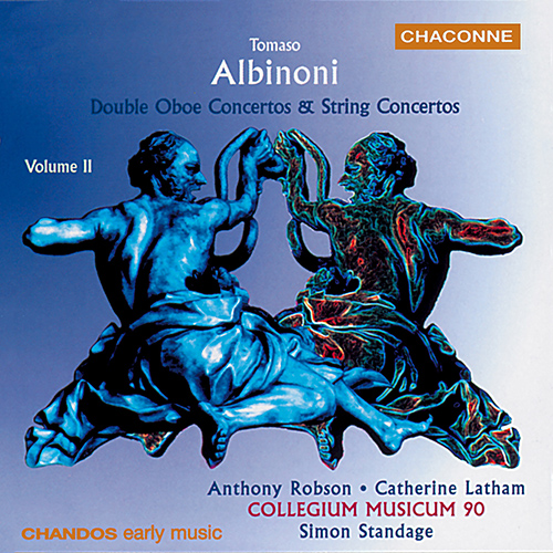 ALBINONI, T.: Double Oboe Concertos and Concertos for Strings, Vol. 2 (Robson, Latham, Collegium Musicum 90, Standage)