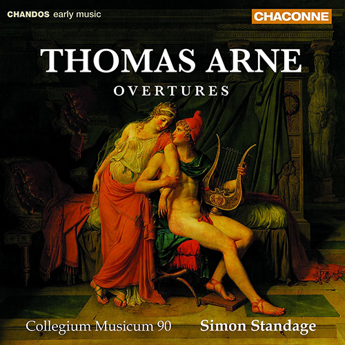 ARNE, T.A.: Overtures (Collegium Musicum 90, Standage)