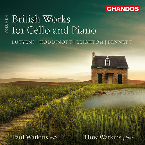BRITISH WORKS FOR CELLO AND PIANO, Vol. 4 (P. and H. Watkins)