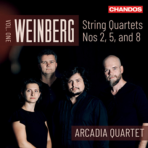 WEINBERG, M.: String Quartets, Vol. 1 - Nos. 2, 5, 8 (Arcadia Quartet)