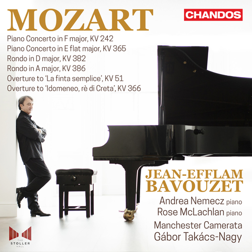 MOZART, W.A.: Piano Concertos, Vol. 12 - Concertos for 2 & 3 Pianos / Rondos /Overtures(Bavouzet, Nemecz, McLachlan, Manchester Camerata, Takács-Nagy)