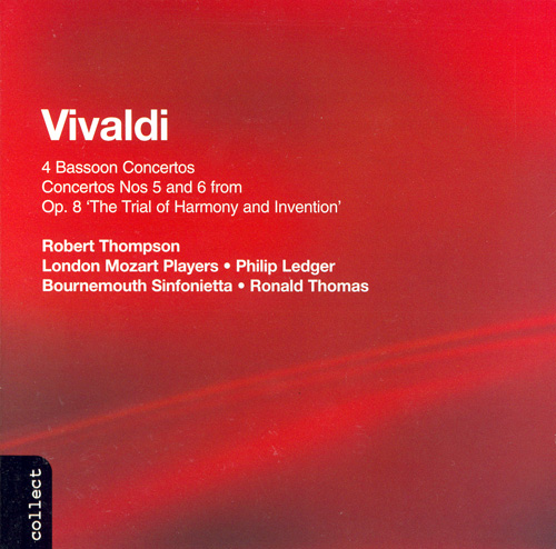 VIVALDI: Violin Concertos in E-Flat Major / C Major / Bassoon Concertos