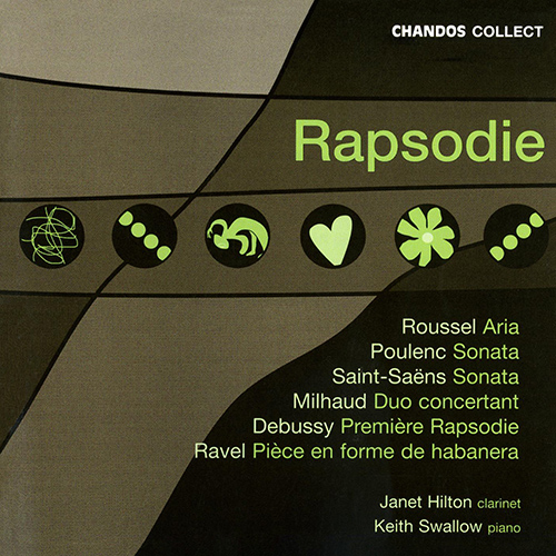 POULENC / RAVEL / DEBUSSY / SAINT-SAENS / ROUSSEL / MILHAUD: Works for Clarinet and Piano